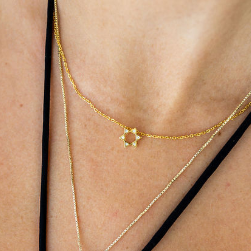 Eden Magen David Necklace Gold