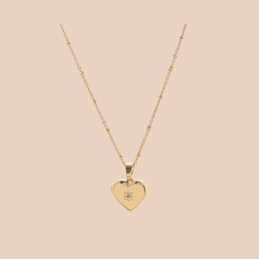 Heart Keep Locket Necklace