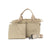 Woven Neoprene Mini Tote - Fringe Beige