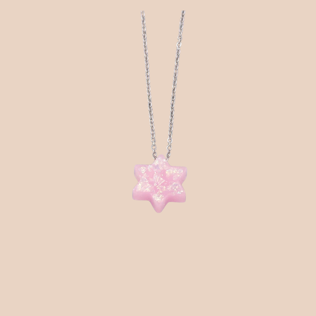 Arava Necklace Pink