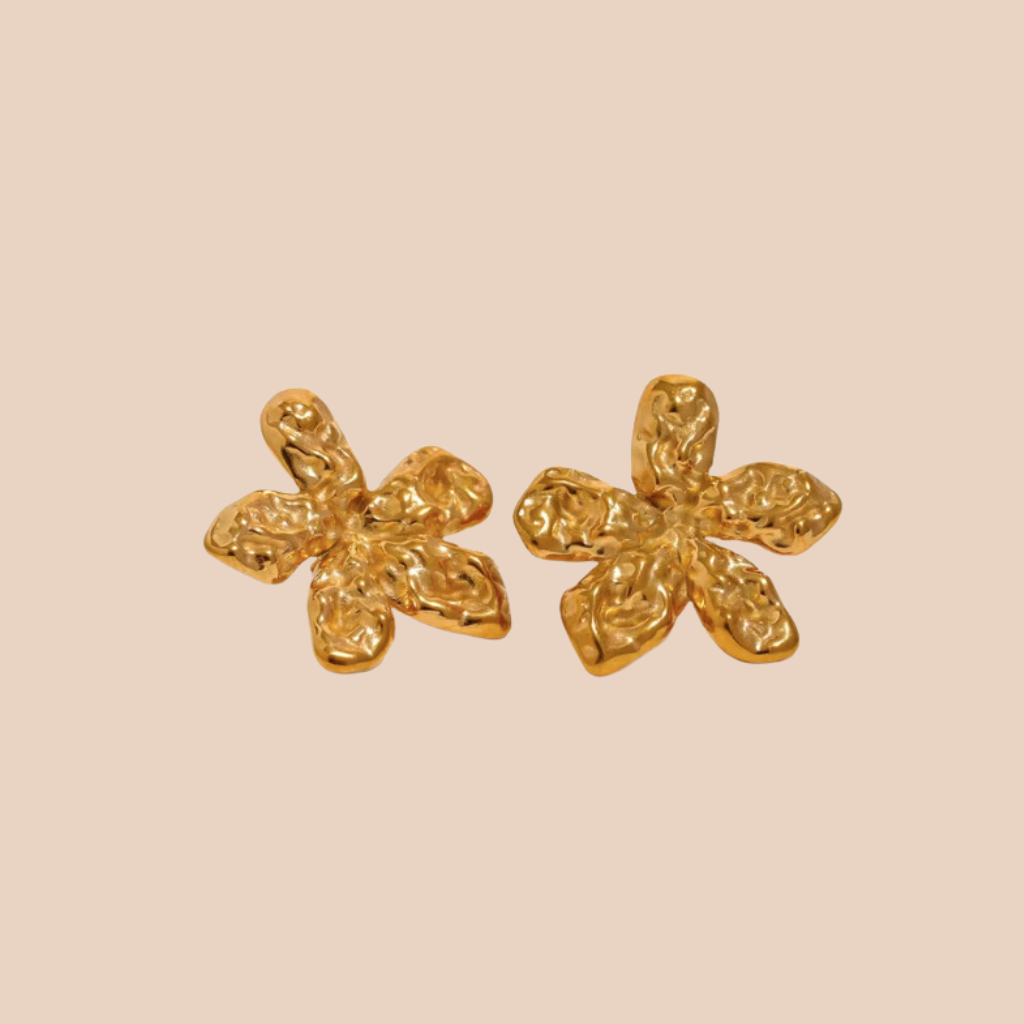 Daisy Gold Earrings