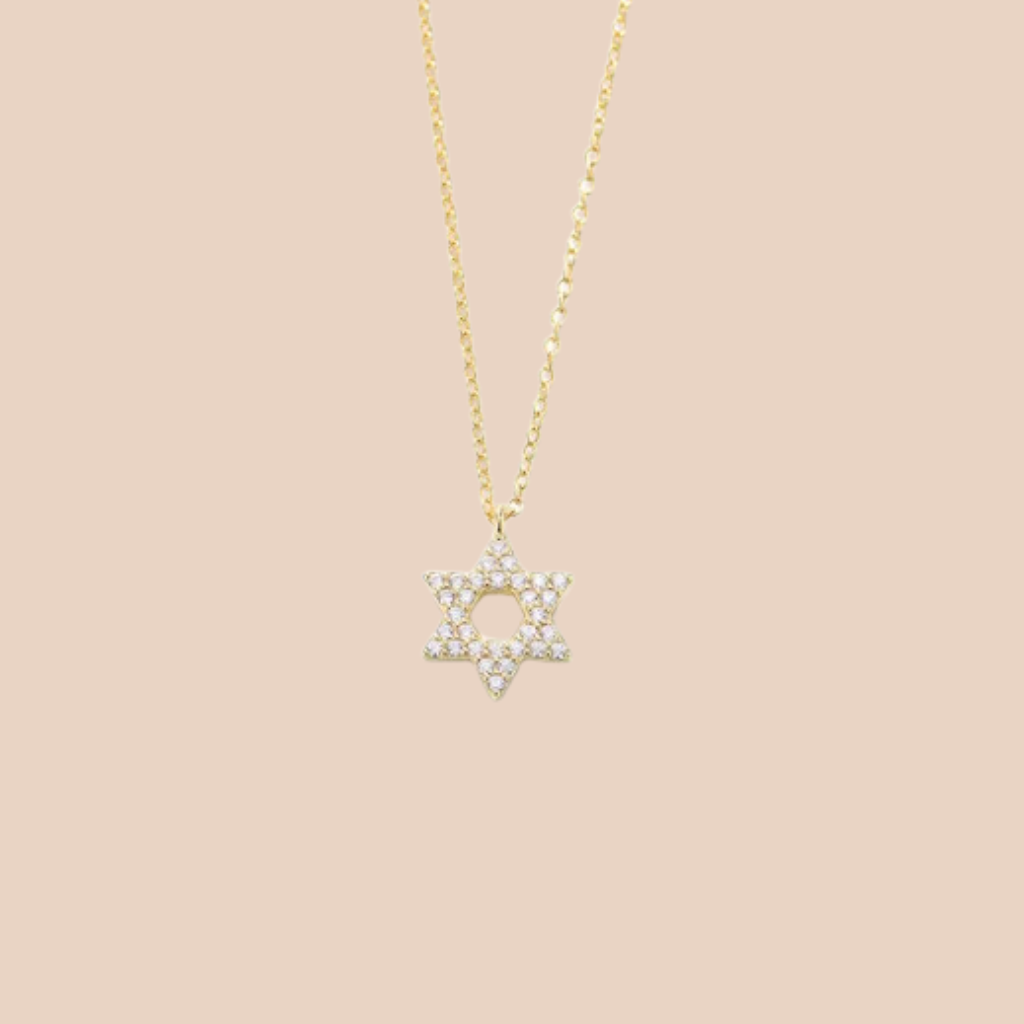 Eliana Mini Magen David Necklace