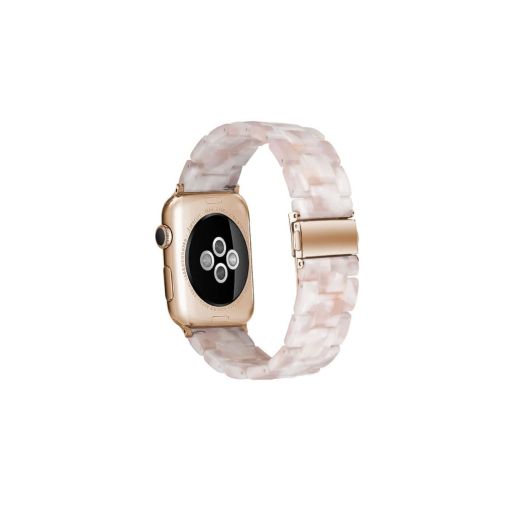 Tortoise shell apple on sale watch band rose gold