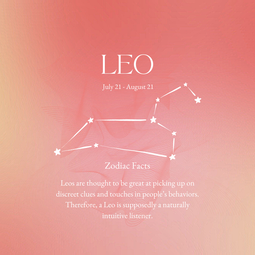 Leo Constellation Necklace Rose Gold Chuchka